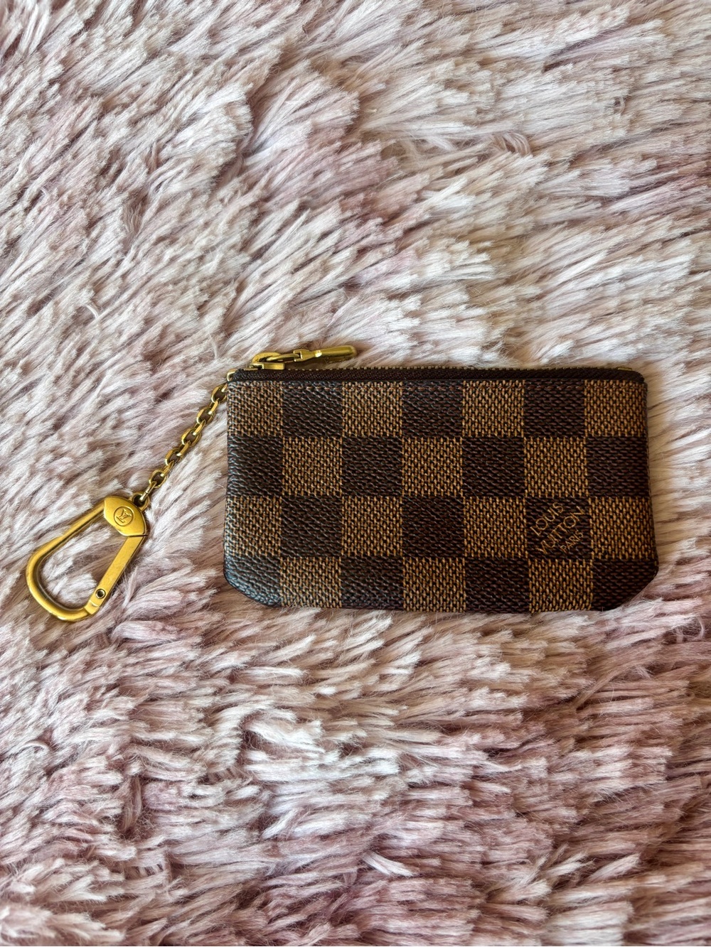 Louis Vuitton Damier Ebene Key Pouch